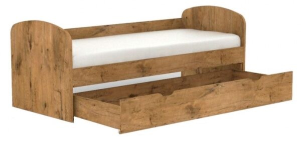 Dětská postel s šuplíkem rea kakuna 80x200cm - dub lancelot