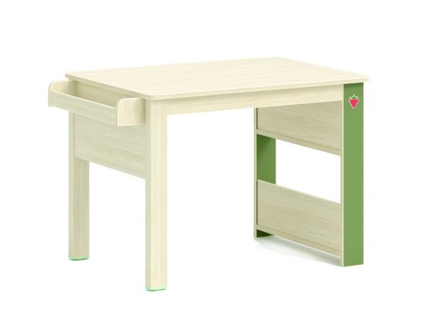 Dětský stolek fairy - dub světlý/zelená