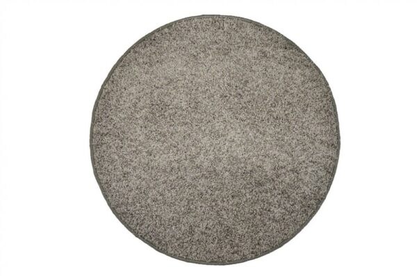 Koberec color shaggy - šedá - kruh - kruh průměr 160cm