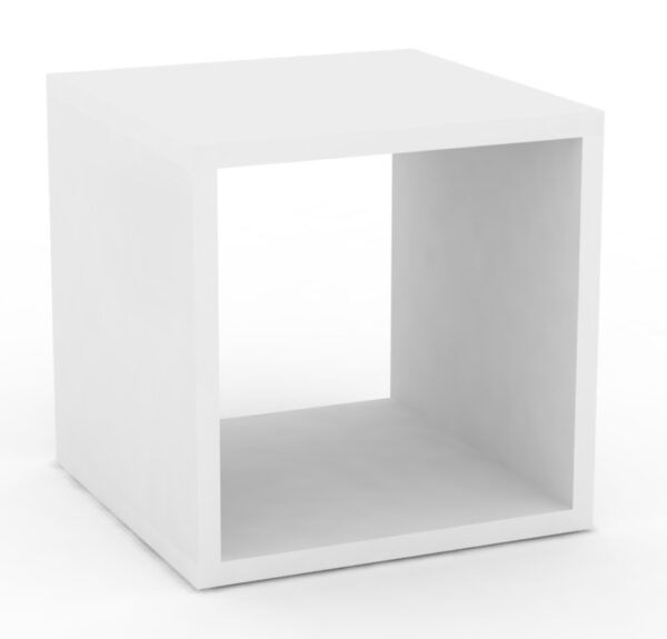 Multifunkční stolek rea block - bílá