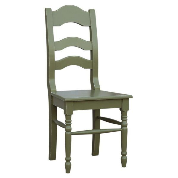 Židle kornel 203 - zelená patina