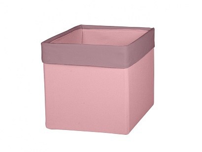 Úložný textilní box - růžová