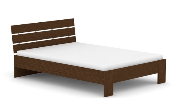 Moderní postel rea nasťa 140x200cm - wenge