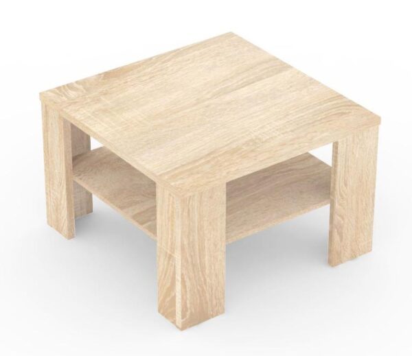 Čtvercový konferenční stolek rea 4 - dub bardolino