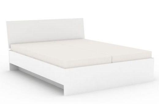 Manželská postel rea oxana 180x200cm - bílá