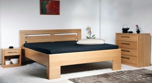 Masivní postel s úložným prostorem varezza 3 - 160/180 x 200cm - 180 x