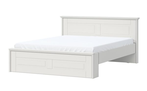 Manželská postel 180x200cm marley - bílá/borovice
