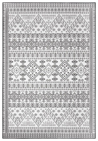 Kusový koberec Twin-Wendeteppiche 105514 Night Silver-120x170