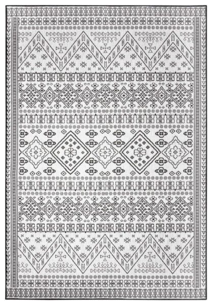 Kusový koberec Twin-Wendeteppiche 105514 Night Silver-80x350