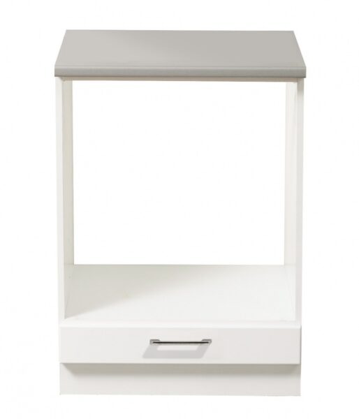 Kuchyňská skříňka na troubu dafne-bílá - s pracovní deskou