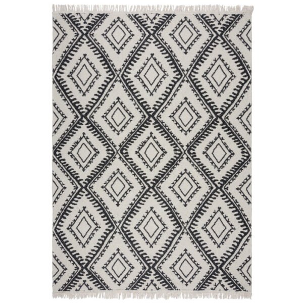 Kusový koberec Deuce Alix Recycled Rug Monochrome/Black-120x170
