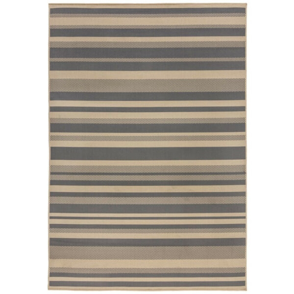 Kusový koberec Florence Alfresco Stripe Grey-200x290