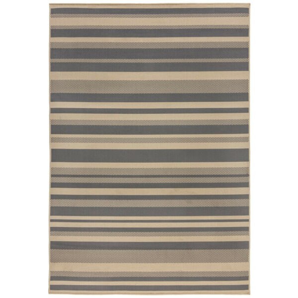 Kusový koberec Florence Alfresco Stripe Grey-66x230