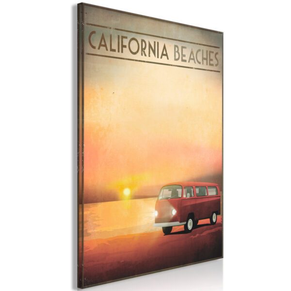 Obraz - California Beaches (1 Part) Vertical