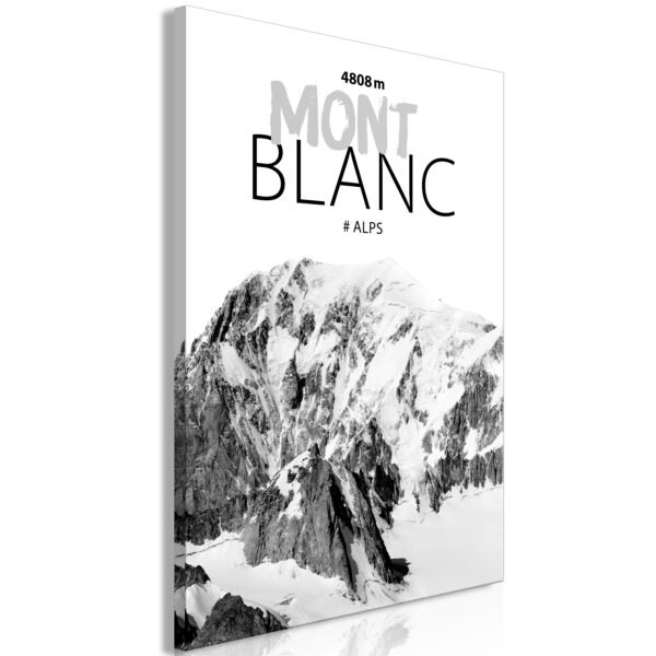 Obraz - Mont Blanc (1 Part) Vertical
