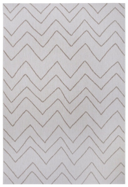 Kusový koberec Flatweave 104837 Cream/Light-brown-200x290