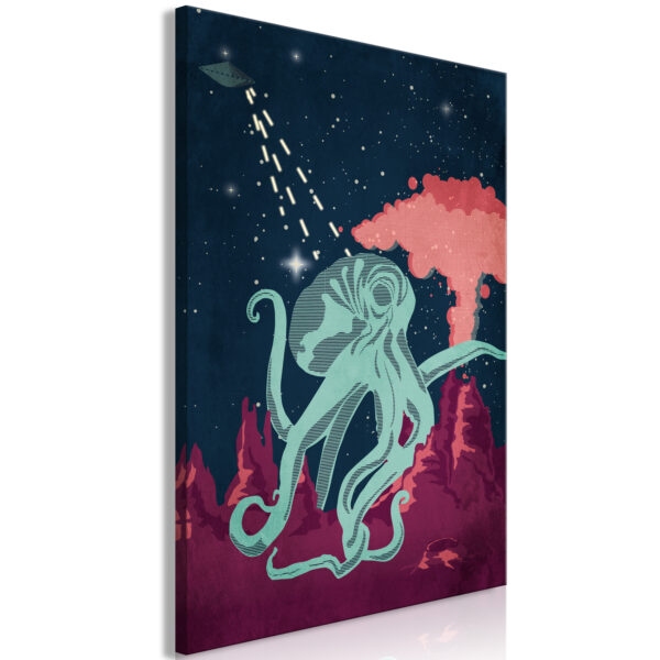 Obraz - Space Octopus (1 Part) Vertical