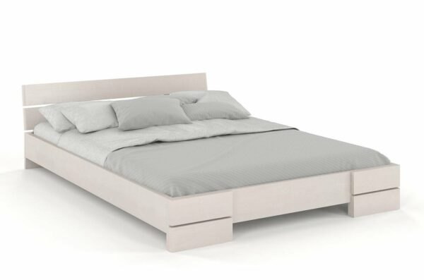 Luxusní prodloužená postel Sisko z borovicových hranolů