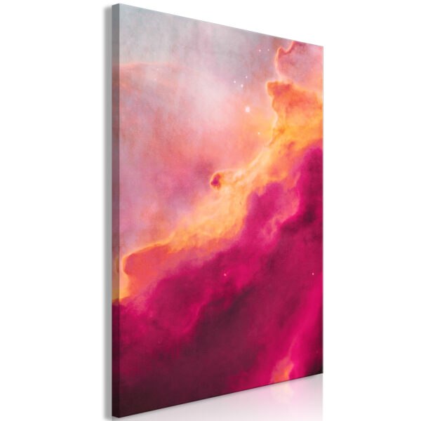 Obraz - Pink Nebula (1 Part) Vertical