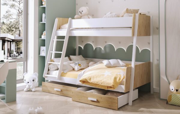 Patrová dětská postel pro 2 děti Milano