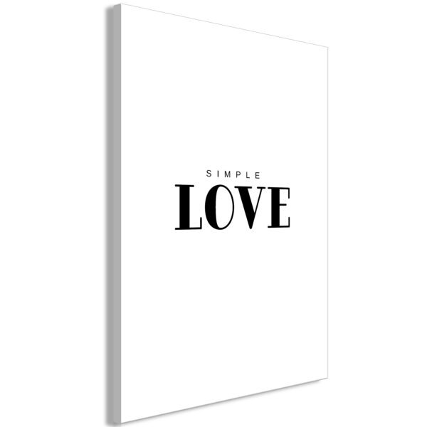 Obraz - Simple Love (1 Part) Vertical