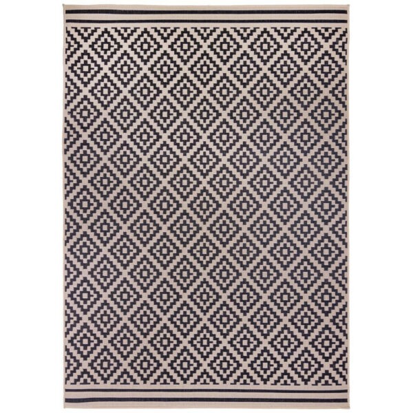 Kusový koberec Florence Alfresco Moretti Black/Beige-200x290