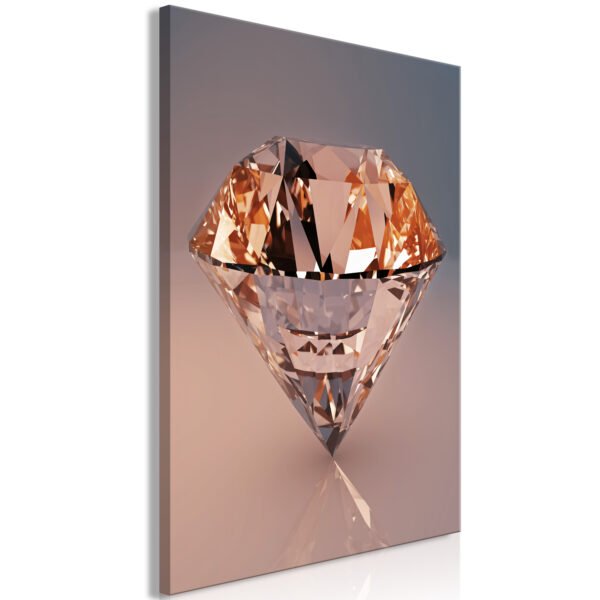 Obraz - Costly Diamond (1 Part) Vertical