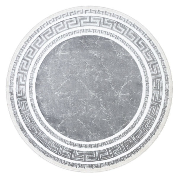 Kusový koberec Gloss 2813 27 greek grey kruh-120x120 (průměr) kruh