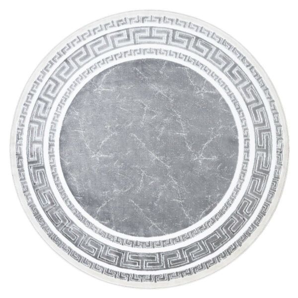 Kusový koberec Gloss 2813 27 greek grey kruh-200x200 (průměr) kruh