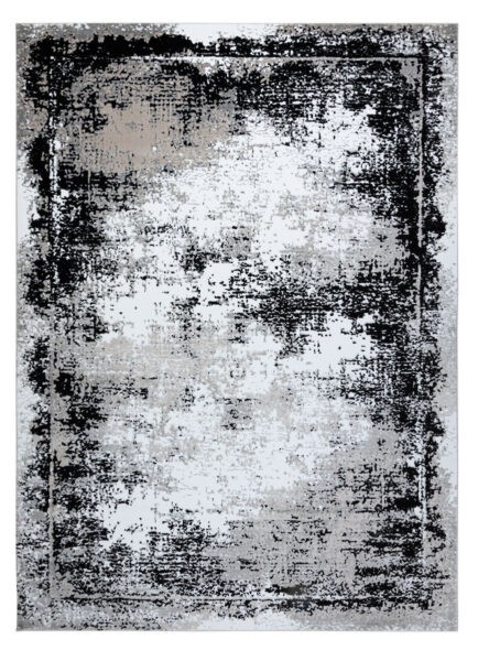 Kusový koberec Gloss 8493 78 Vintage grey/black-240x330