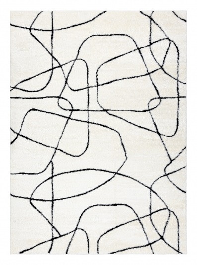 Kusový koberec Mode 8522 abstract cream/black-240x330