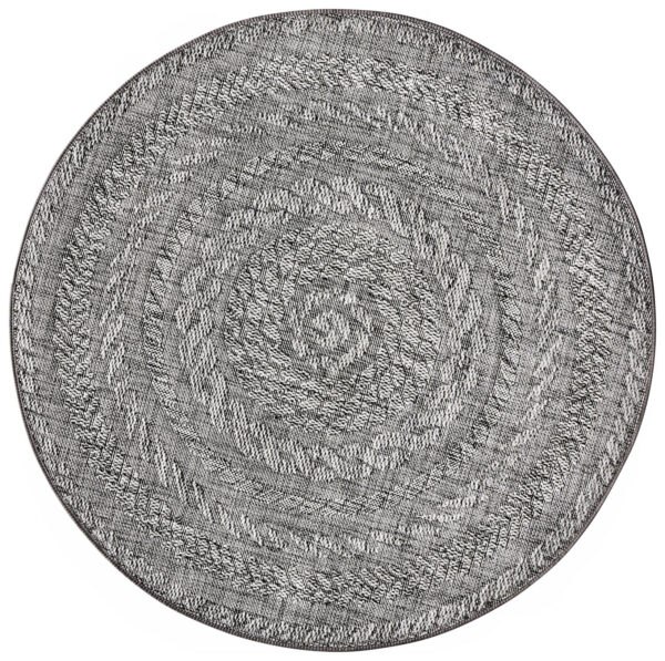 Kusový koberec Forest 103997 Lightgrey-160x160 (průměr) kruh