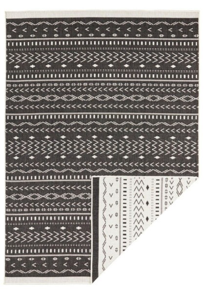Kusový koberec Twin Supreme 103438 Kuba black creme-160x230