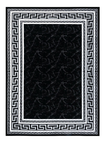Kusový koberec Gloss 2813 87 greek black/grey-280x370