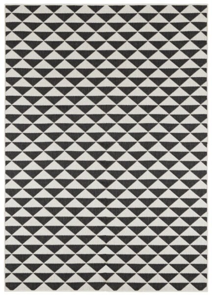 Kusový koberec Twin Supreme 103767 Tahiti Black/Cream-160x230