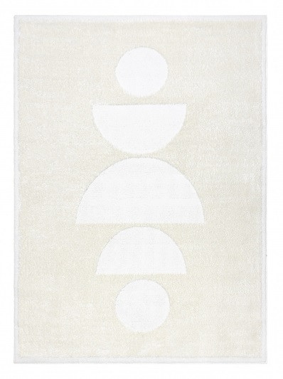 Kusový koberec Mode 8598 geometric cream-160x220