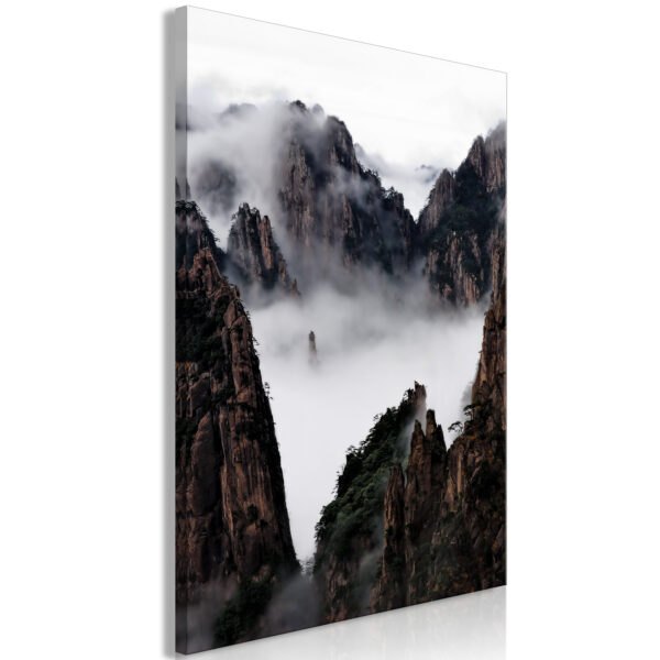 Obraz - Fog Over Huang Shan (1 Part) Vertical