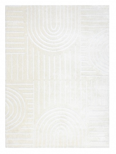 Kusový koberec Mode 8586 geometric cream-140x190