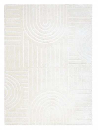 Kusový koberec Mode 8586 geometric cream-160x220