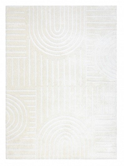 Kusový koberec Mode 8586 geometric cream-200x290