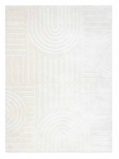 Kusový koberec Mode 8586 geometric cream-80x150
