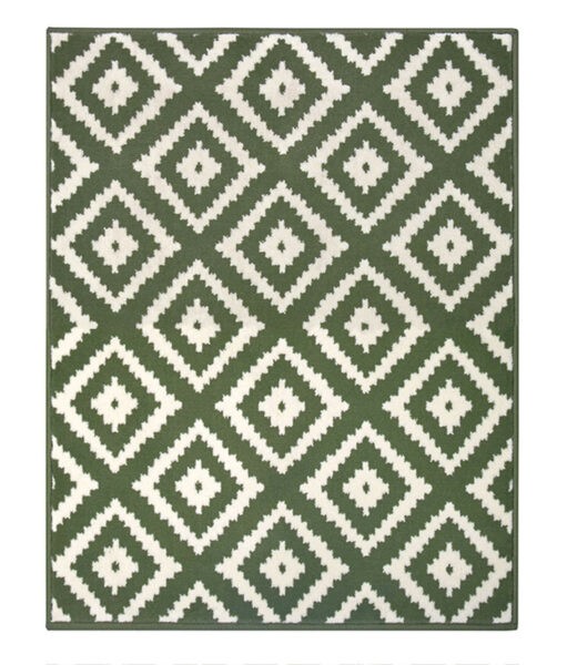 Kusový koberec Hamla 105478 Green Cream-160x230