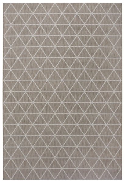Kusový koberec Flatweave 104831 Light-brown/Cream-120x170
